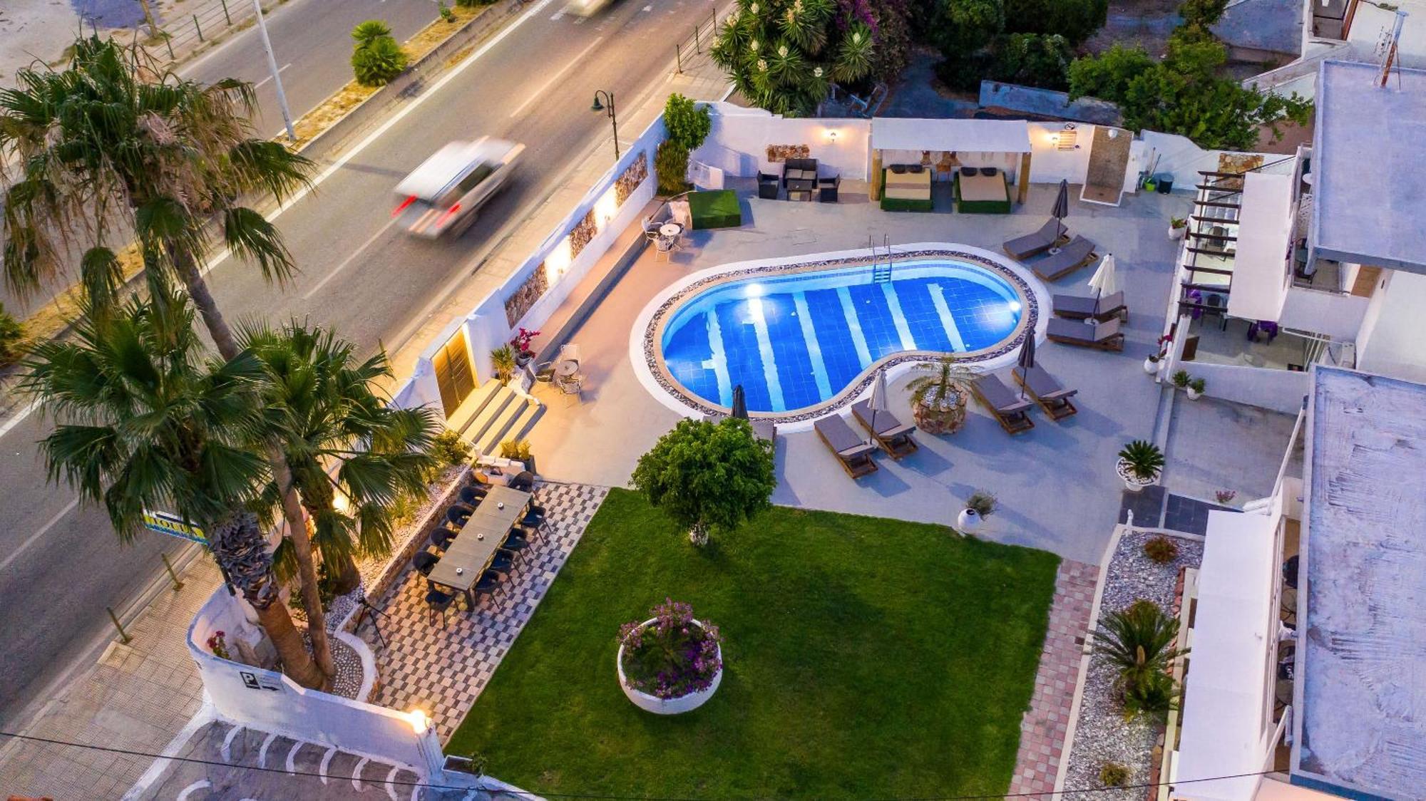 Toula'S Apartments Faliráki Kültér fotó