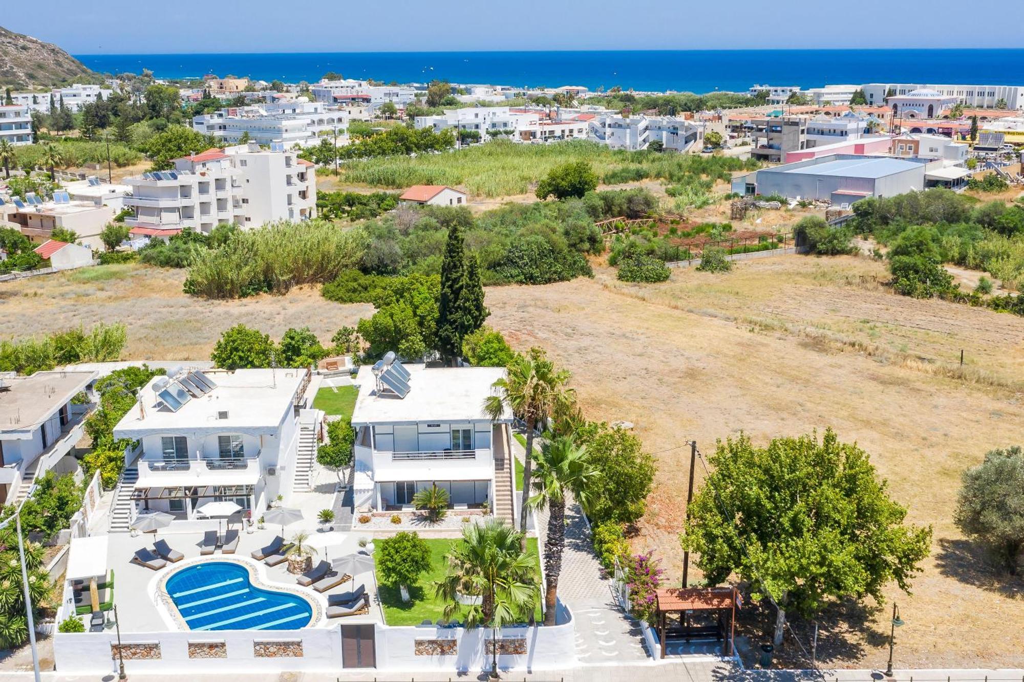 Toula'S Apartments Faliráki Kültér fotó